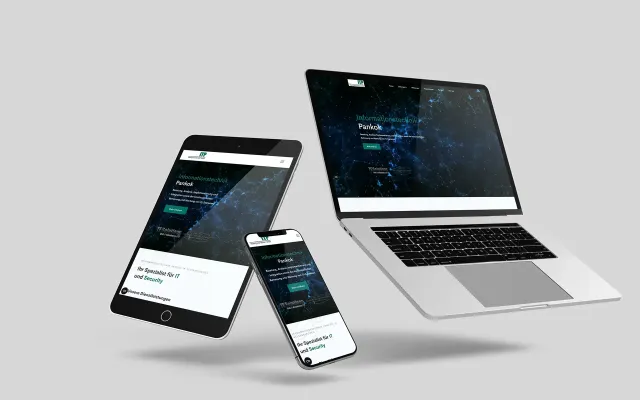 Business-Website Informationstechnik Pankok